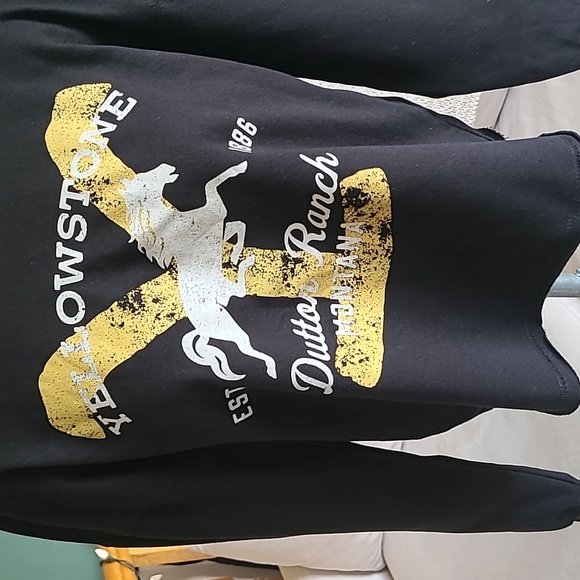 Yellowstone Dutton Ranch Cropped Sweatshirt - Picture 2 of 6